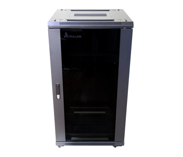 Extralink Stojąca 19" 22U 600x600mm (czarna) EX.14381 - 489494 - zdjęcie